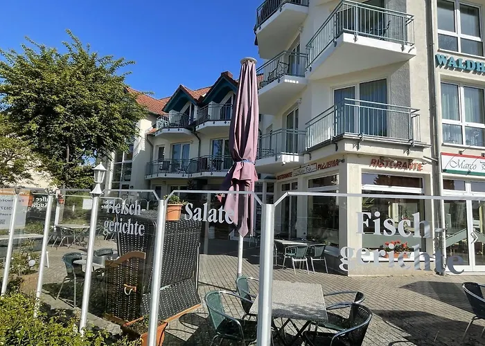 公寓 Diana Mit Terrasse 泽姆平